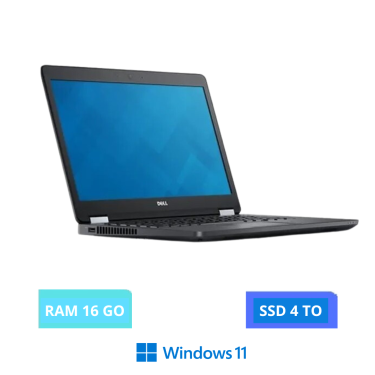 DELL E5480 CORE I5 -WINDOWS 11-SSD 4 TO -RAM 16 GO - N°06052405- GRADE B