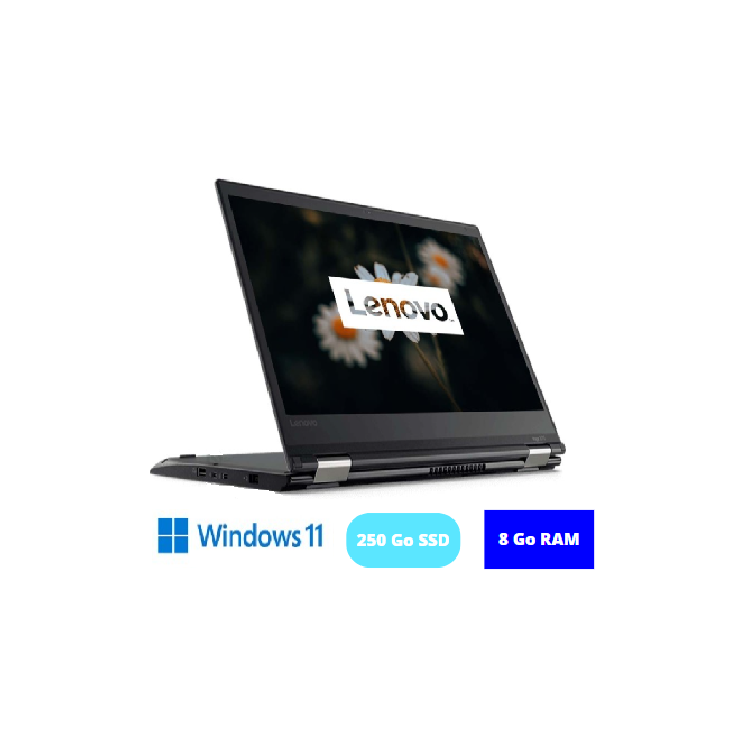 LENOVO THINKPAD YOGA 370 TACTILE - RAM 8 Go - SSD 250 Go - WIN 11 - N°2009202437 - GRADE B