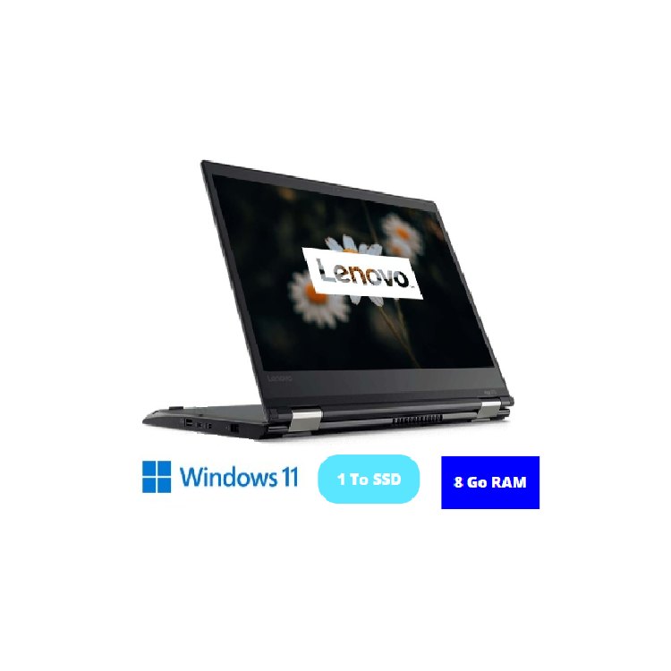 LENOVO THINKPAD YOGA 370 TACTILE - RAM 8 Go - SSD 1 To - WIN 11 - N°2009202439 - GRADE B