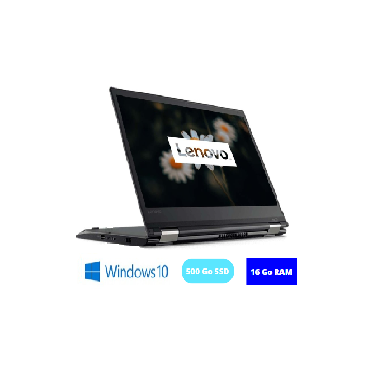 LENOVO THINKPAD YOGA 370 TACTILE - RAM 16 Go - SSD 500 Go - WIN 10 - N°2009202442 - GRADE B