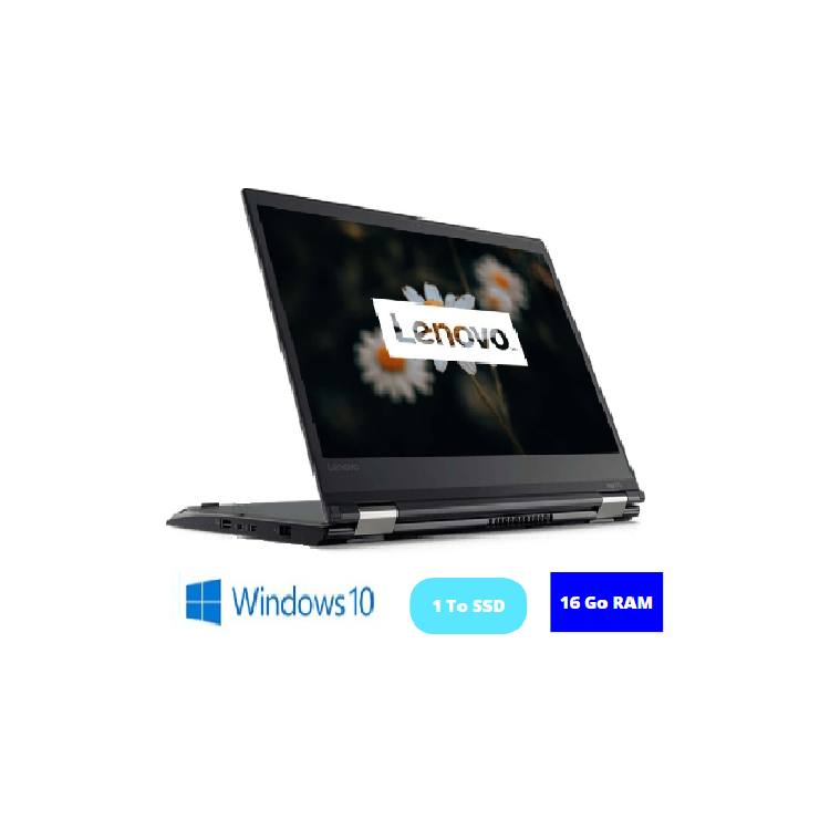 LENOVO THINKPAD YOGA 370 TACTILE - RAM 16 Go - SSD 1 To - WIN 10 - N°2009202443 - GRADE B