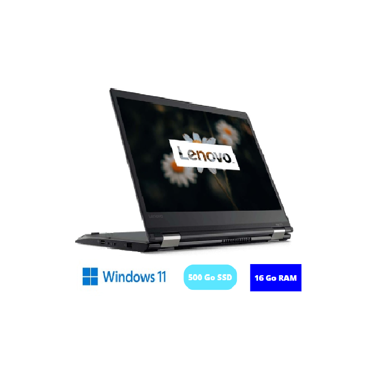 LENOVO THINKPAD YOGA 370 TACTILE - RAM 16 Go - SSD 500 Go - WIN 11 - N°2009202446 - GRADE B