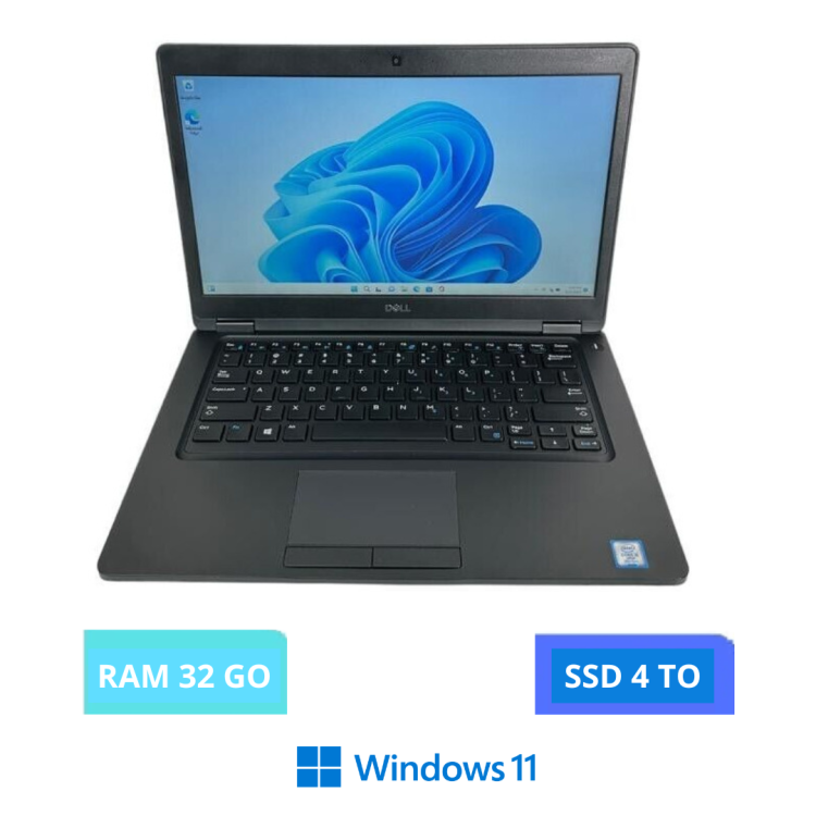 DELL LATITUDE E5410 CORE I5 -WINDOWS 10 -SSD 250 GO -RAM 8 GO - N°0910202401- GRADE B