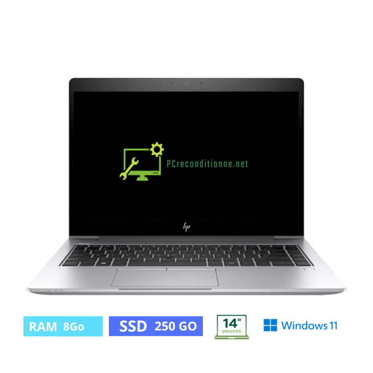 HP 840 G6  I5 - RAM 8 Go - SSD 250 Go  - WINDOWS 11 - N°02240013 - GRADE B